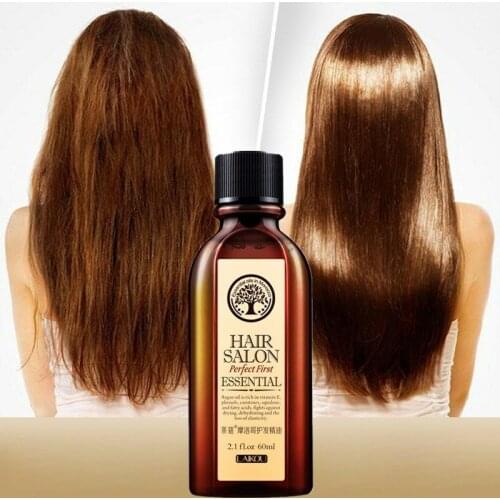 60ml Hair Care Essential Oil Treatment for Moisturizing Soft Hair Pure Argan Oil Dry Hair Repair