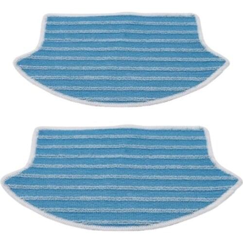 2 pieces Robot Vacuum Cleaner Parts Mop Cloth for Midea MR04 VCR15 VCR16 Robotic Vacuum Cleaner Accessories Replacement
