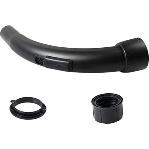 Vacuum Cleaner Adapter Elbow Pipe For 35mm Connector Inner Diameter Hose Black