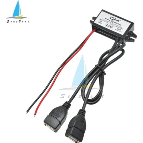 DC-DC 12V to 5V 3A 15W Car Power Converter Micro Mini USB Step Down Power Supply Module Buck Adapter Short Circuit Protection