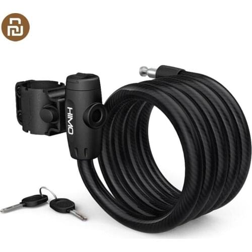 HOT HIMO L150 Portable Folding Cable Lock Electric Bicycle Lockstitch from Youpin smart home kit