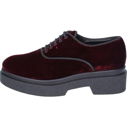 JEANNOT Classic women burgundy velvet