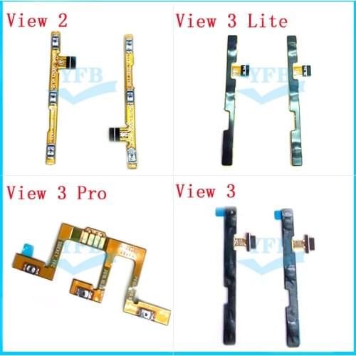 For Wiko View 3 Prime GO Wim Lite Power Volume Button Flex Cable Side Key Switch ON OFF Control Button Repair Parts
