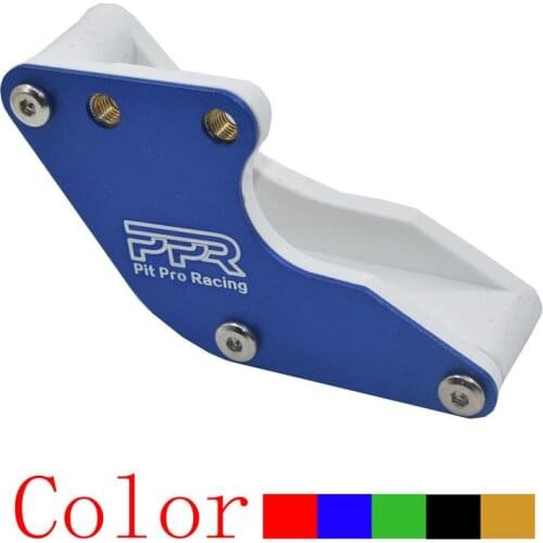 Sprocket Chain Guide Guard For Chain #420 #428 Chinese Dirt Pit Bike Motorcycle Motocross Aluminum With Plastic