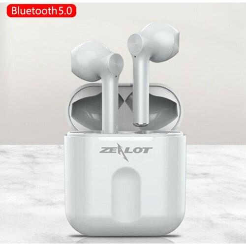 Earphones Touch Control True Wireless In Ear Headset Charging Box Noise Cancelling Stereo Music Earbuds with Mic