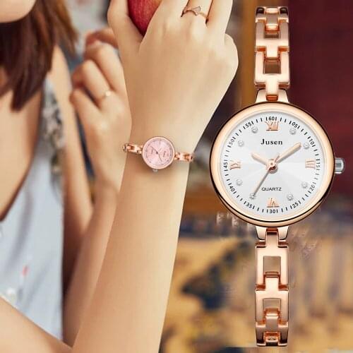 Luxury Elegant 2021 Women Fashion Watches Diamond Luxury Stainless Steel Ladies Quartz Watch Qualities Roma Dial Female Clock