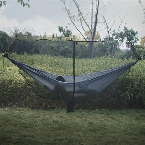 Detachable hammock mosquito net portable outdoor Survival nylon encryption mesh 1-2 person camping light weight cibinlik hamak