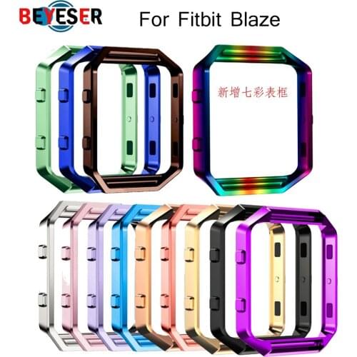 Replacement Stainless Steel Frame Holder Case Cover Frame Bezel For Fitbit Blaze Activity Tracker Smart Watch Band Accessories