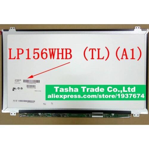LP156WHB-TLA1 LP156WHB (TL)(A1) Martix 15.6" Slim LCD Screen LED Display 1366*768 HD Glossy Original Good Quality LP156WHB-TLA1