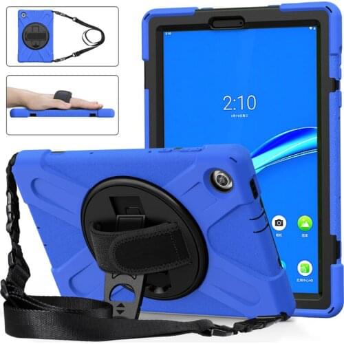 Shockproof Heavy Duty Silicone PC Tablet Shell for Lenovo Tab M10 HD 2nd Gen TB-X306X TB-X306F 10.1" Cover 360 Rotating Funda
