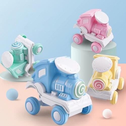 Universal Inertial Train Model Creative Figure Durable Mini Easy-cleaning Friction Powered Car Toy for Home Wind Up Toys