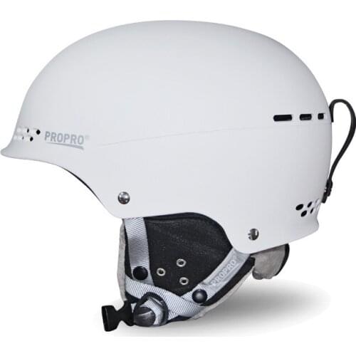 New Professional Men/Women Adult Black/ White Ski Single/Ddouble Board Snow Helmet For Outdoor Sport Equipment Head Safety Guard