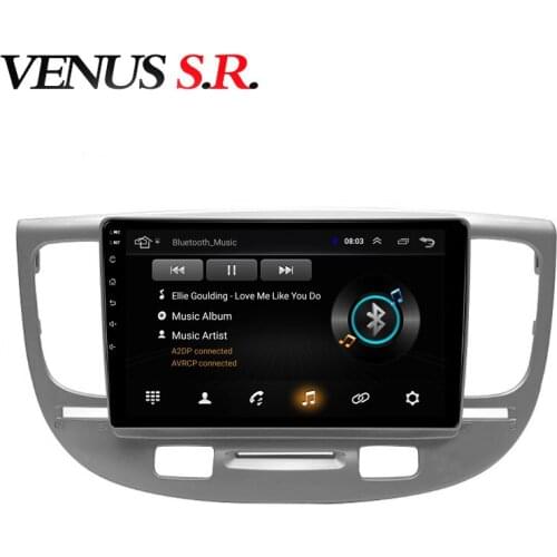 VenusSR Android 8.1 2.5D car dvd for KIA PICANTO Morning RIO 2005-2007 multimedia headunit GPS gps navigation