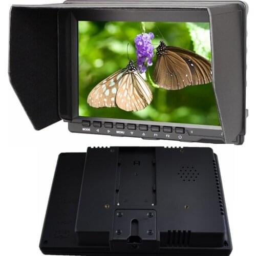Fast shipping 7inch IPS 1280 * 800 LED Video Camera HDMI hd Monitor for Canon Nilkon Sony DSLR Camera Camcorder