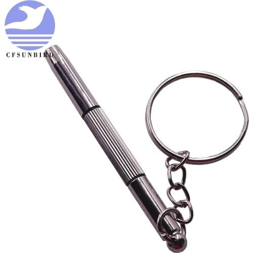 High Quality Repair Keychain Screwdriver Tool For Home Sunglasses Eyeglass Cellphone Watch Super Offer High cost performance