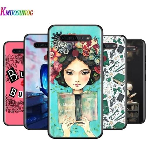 I Love Reading Books For LG K22 K71 K61 K51S K41S K30 K20 2019 Q60 V60 V50S V50 V40 V35 V30 G8 G8S G8X ThinQ Phone Case