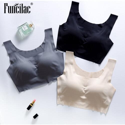 Womens Bras Active Bra Athletic Fitness Plus Size Women Bra Seamless Brassiere Sexy Lady Lingerie Breathable Girls Underwear