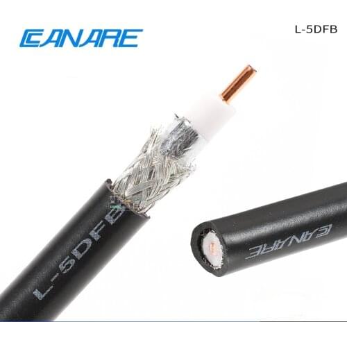 1m CANARE L-5DFB 50 ohm coaxial feeder communication cable wireless microphone feeder video cable