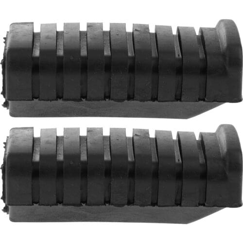 1 Pair Rubber Nonslip Footrest Pedal Foot Peg Cover for Honda WY125 WY 125