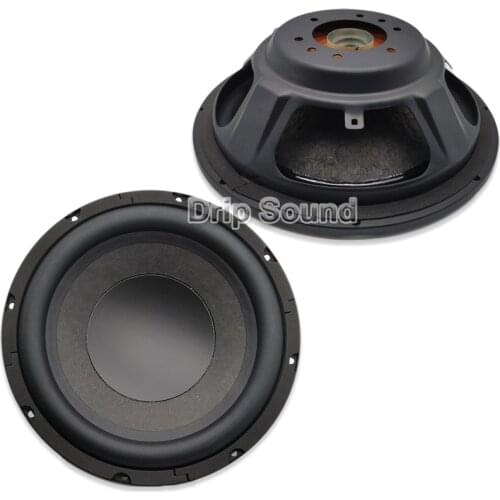 10" Inch Speaker Passive Radiator Horn Loudspeaker Assistant Woofer Flat Diaphragm Auxiliary Bass