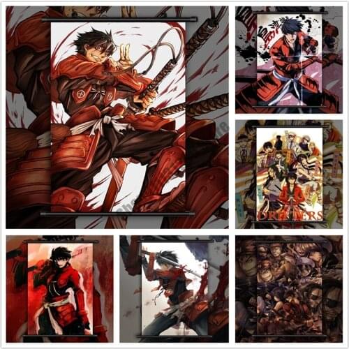Anime Diamond Painting Drifters Shimazu Toyohisa Hijikata Toshizo Cross Stitch Kits Diamond Embroidery Mosaic Home Decoration