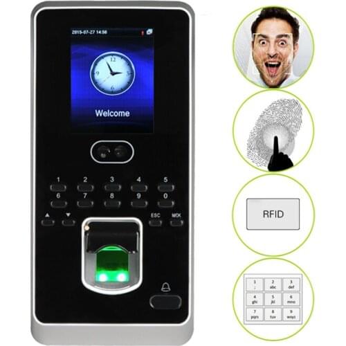 ZK Multibio800-H 1500 Face Fingerprint Recognition Door Access Control System TCP/IP Biometric Facial Time Attendance Rocorder