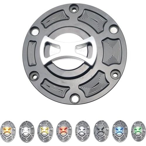 CNC Bow-tie Gas Fuel Tank Cap Cover For Aprilia RSV1000 RS125 RS250 Tuono Shiver