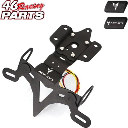 Motorcycle Tail Tidy License Plate Holder For YAMAHA MT 07 MT07 MT-07 FZ07 FZ-07 2013-2017 2018 2019+ Accessories