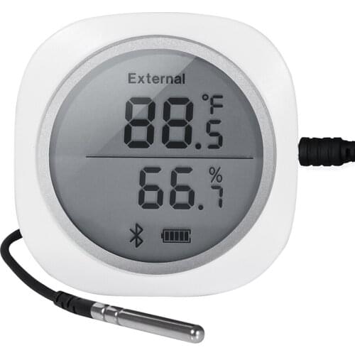 Inkbird Indoor Outdoor Hygrometer Weather Station IBS-TH1 Plus Digital Room Thermometer Hygrometer Temperature Humidity Monitor