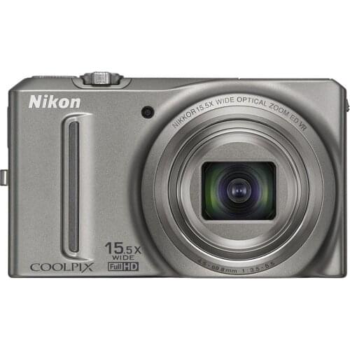 Used,Nikon COOLPIX S9050 12.1MP Digital Camera with 15.5x Optical Zoom