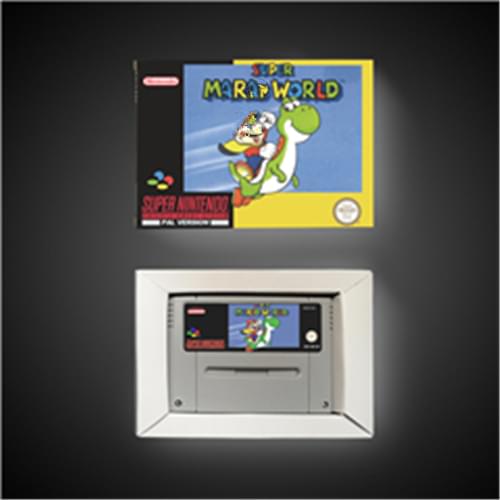 Super Marioed World - EUR Version RPG Game Card Battery Save With Retail Box