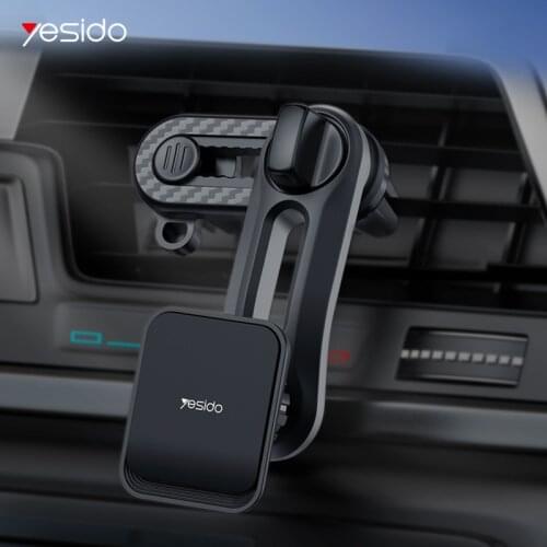 YESIDO Universal Car Creative Magnet Air Outlet Mobile Phone Self-Priming Bracket Holder Mount Car Bracket Car Accessories
