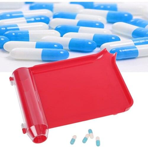 Pills Counting Tray Counter Dispenser Pharmacy Spatula Doctor Pharmacists Tool 18.5*13.5cm