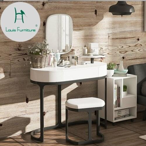 Louis Fashion Dressers Modern Simple Style Nordic Makeup Table Combination