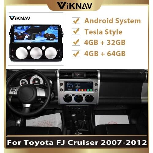 Multimedia player GPS navigation FOR-Toyota FJ Cruiser 2007 2008 2009 2010 2011 2012 autoradio car radio DVD player navi video