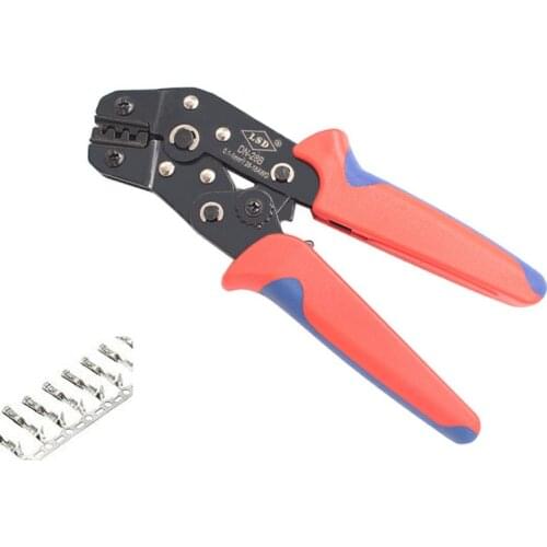 Ratcheting crimping tool DN-28B 0.1-1mm2 Non-insulated Tabs,DuPont Terminals Crimp Pliers And Interchangeable die crimping tool