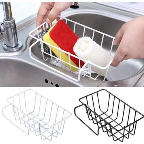 Organizer Rack Sink Kitchen Cleaning Holder Storage Sponge Tidy Soap Scrubber
