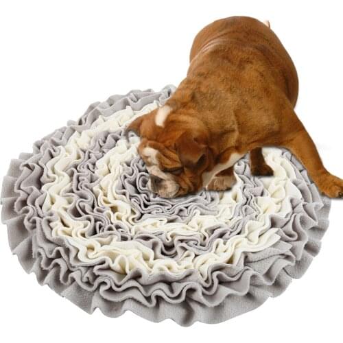 Dogs Snuffle Mat Pet Leak Food Anti Choking Mat Cat Dog Training Blanket Nose Sniffing Blanket Fleece Pads Dog Mat Nose Pad