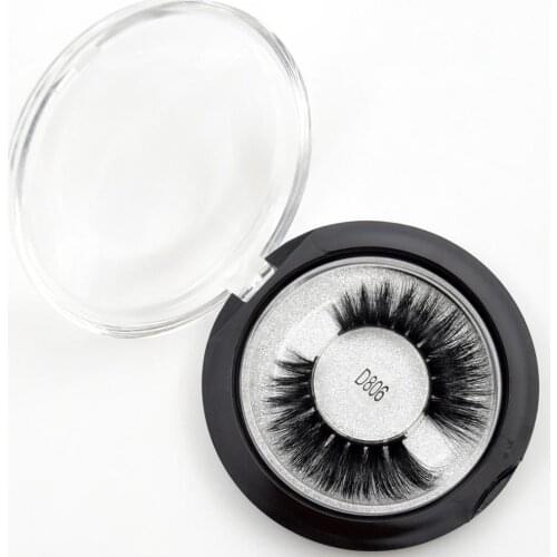 Eyelashes 3D Mink Lashes Handmade Cross Messy False Eye Lashes Extension Makeup Fake Eyelashes Full Strip Lashes Faux Cils D806