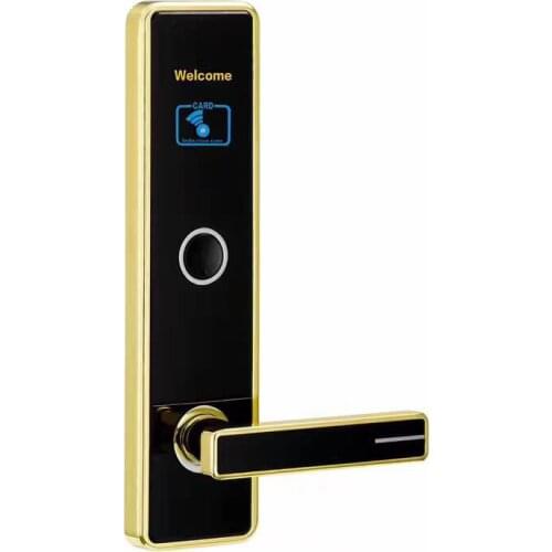 Hotel lock system, RFID T5577 hotel lock,gold,silver,Zinc alloy forging Material,sn:CA-8070