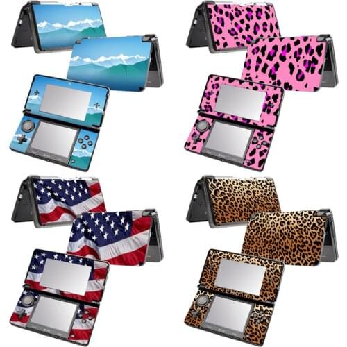 Cool design For 3DS Sticker for nintend o 3ds pvc skin sticker for 3ds skin sticker for ni tendo 3ds skins