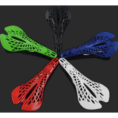 Ultra-light Shockproof Spider Web MTB Bike Bicycle Seat Hollow Saddle Cushion