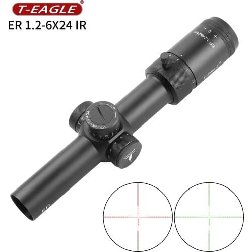 T-eagle ER 1.2-6X24 IR tactical sight sniper and rifle suitable for telescope hunting equipment