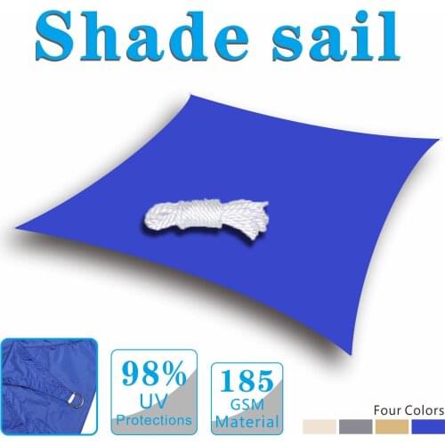185GSM Waterproof Awning Outdoor Garden Beach Camping Terrace Swimming Pool Awning Tent Awning Polyester Waterproof Awning