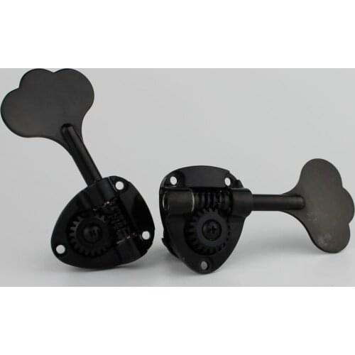 1 PCS Gotoh Clover Leaf Bass Tuners Black