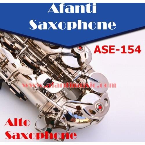 Afanti Music Eb Brass body Gold Lacquer Alto Saxophone (ASE-154)