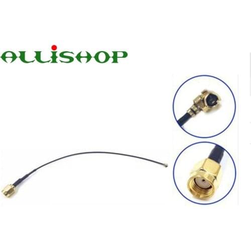 ALLiSHOP 0-3Ghz Wifi router Wireless phone AP Extension pigtail SMA male socket jack adapter to U.FL IPX connectors 1.13 cable