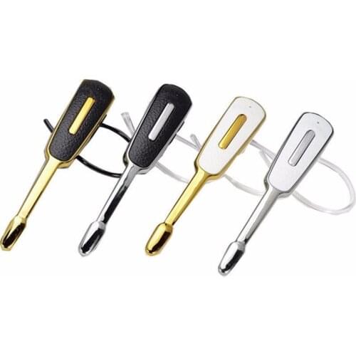 Wireless bluetooth earphone ear-hook handsfree business headset with mic sport bluetooth earphones for iphone samsung