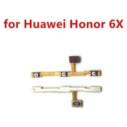 For huawei honor 6x Power Volume Side Key Button Flex Cable ON OFF Switch Flex Cable Replacement Repair Parts