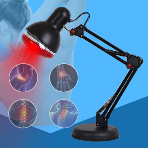 Infrared Heating Therapy Lamp 110-240V 100W Pain Relief Health Care Massage Infrared Physiotherapy Instrument Light